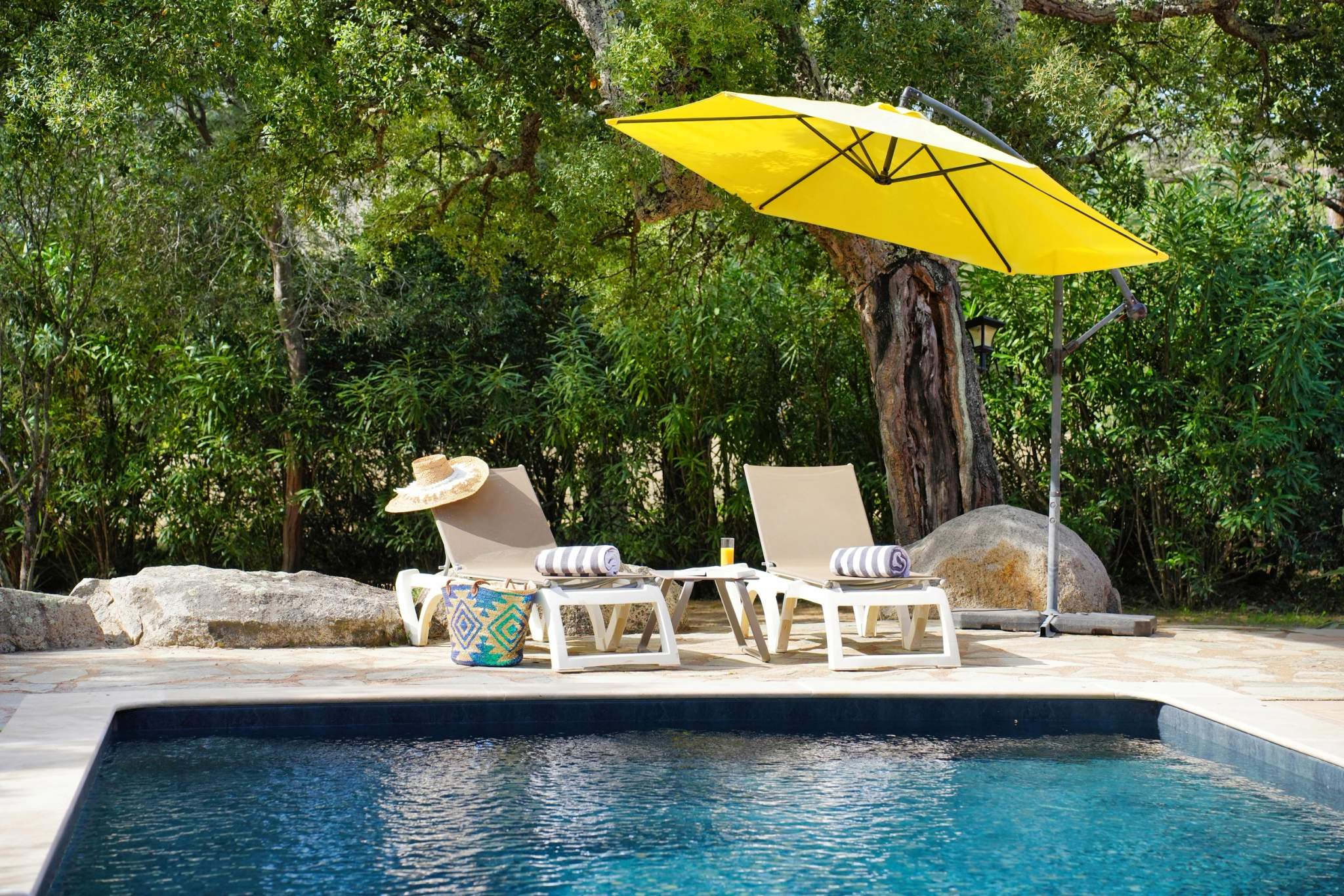 La piscine chauffée d'U Paesolu