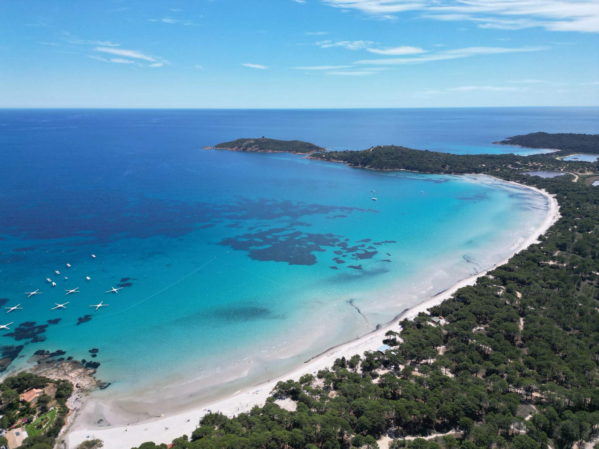 La plage de Pinarello