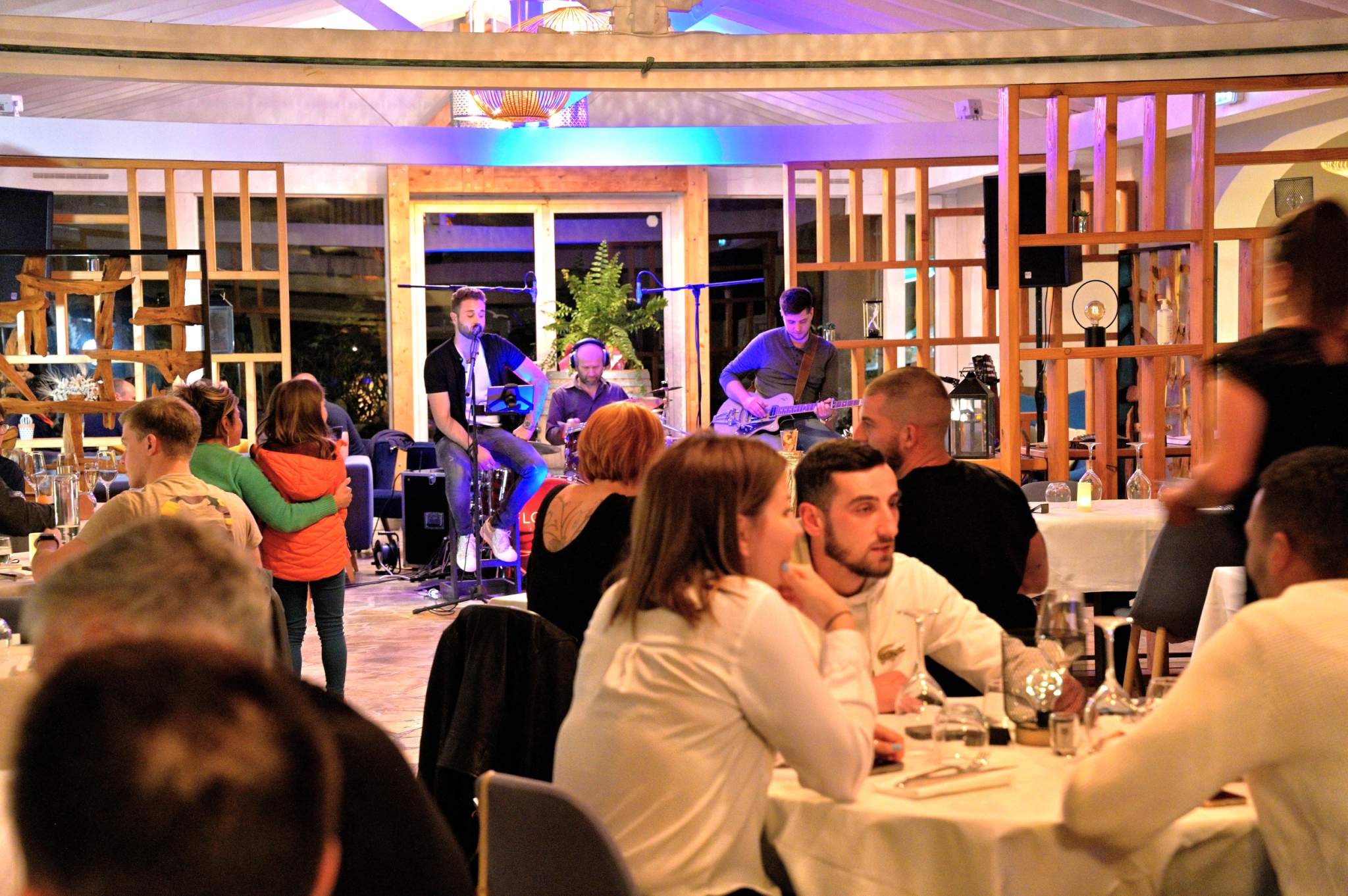 Les soirées animées du restaurant La Baie de Pinarello