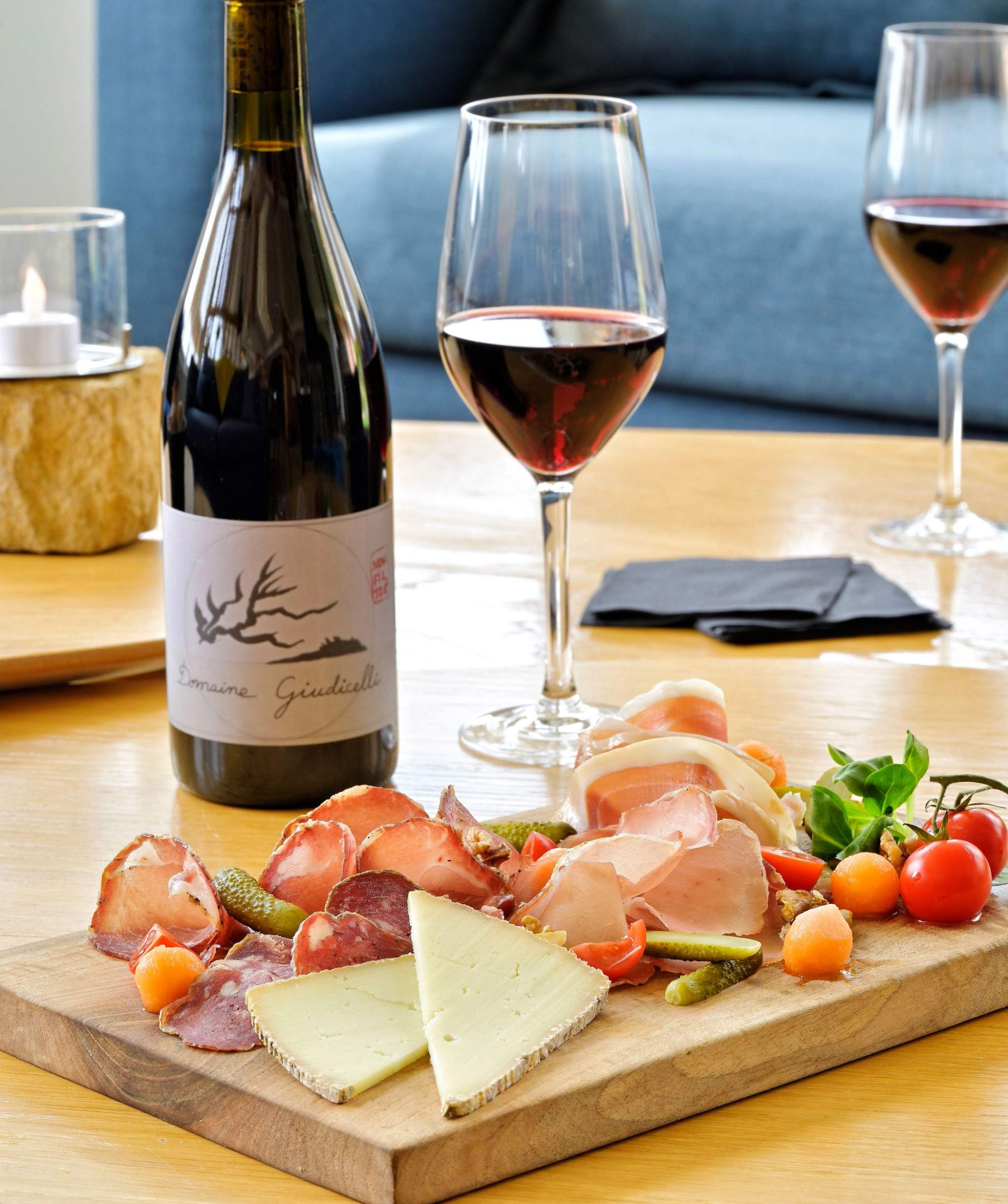 Les plats du restaurant U Paesolu