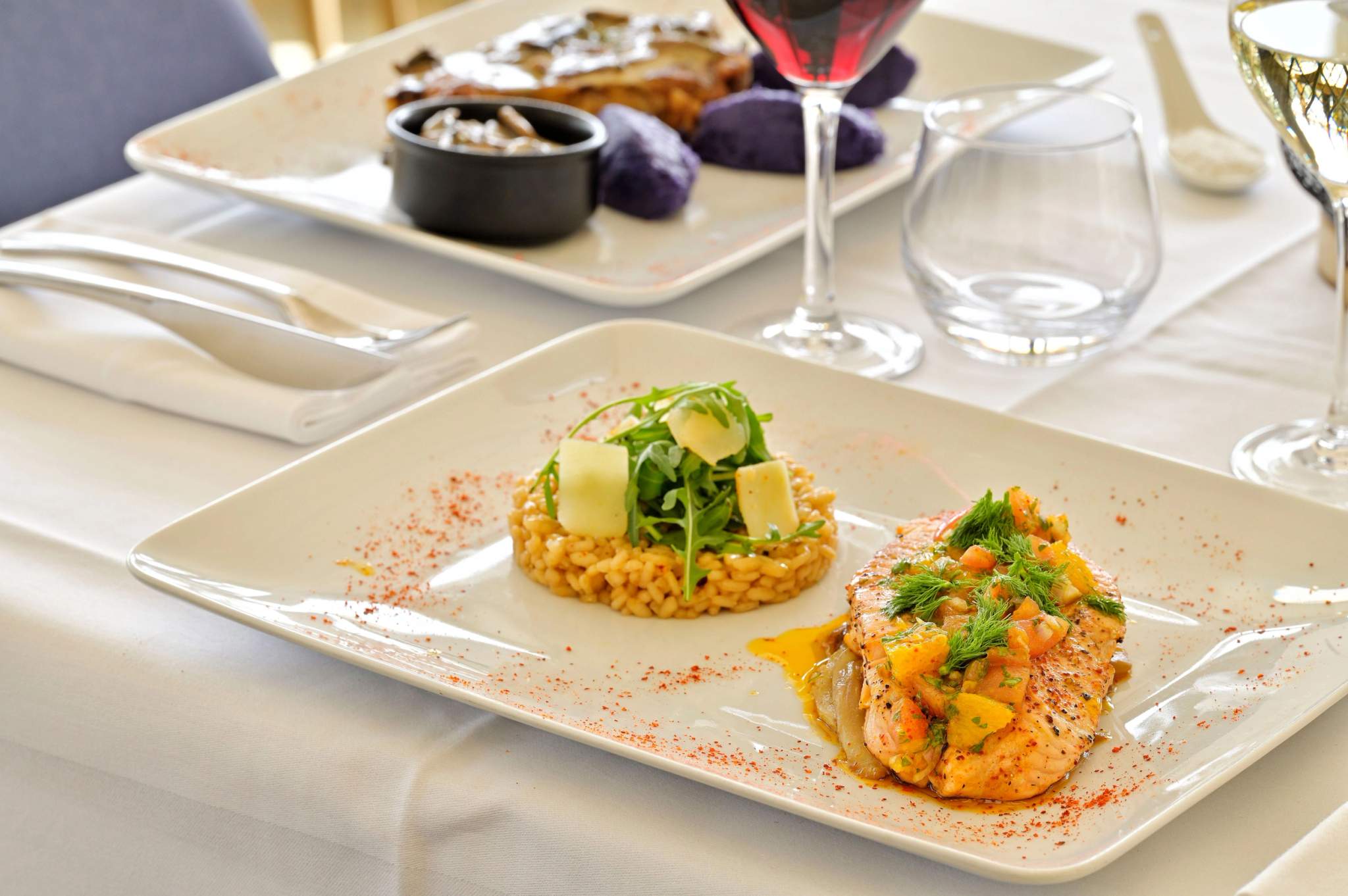 Les recettes méditerranéennes du restaurant la Baie de Pinarello 